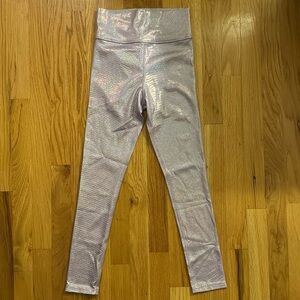 NWT! Lola + the boys lavender shimmer leggings